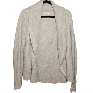 DKNY Jeans Open Front Cardigan L Gray 🖤 Cozy & Timeless